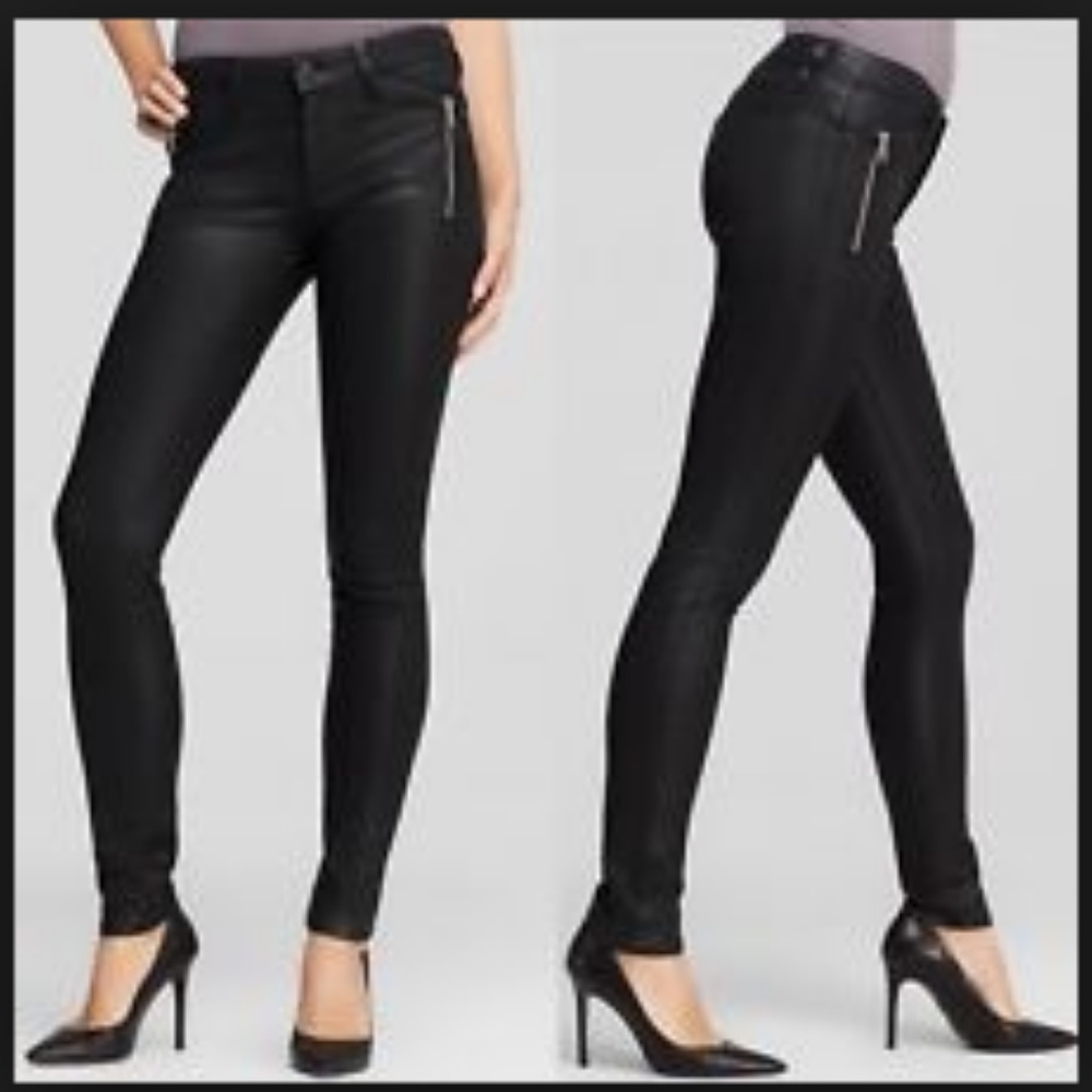 Joe's Rollin Zipper Pocket Jet Black Pants